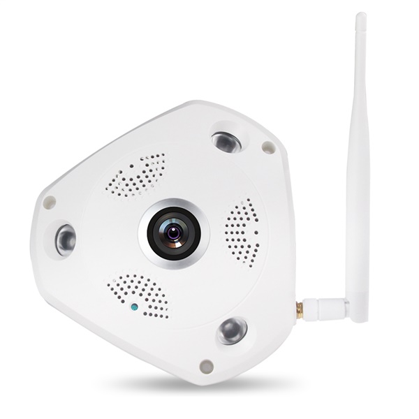360度全景攝像頭VR 無(wú)線wifi高清網(wǎng)絡(luò)攝像機(jī)廣角魚眼室內(nèi)監(jiān)控器